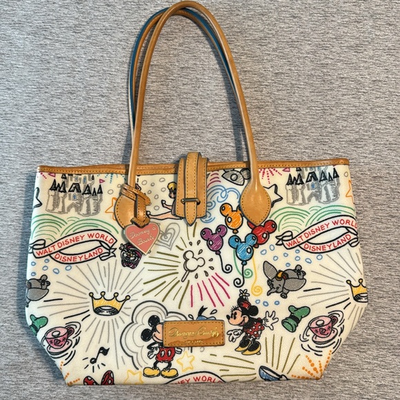 Dooney& Bourke Collectors Disneyland Tote - Picture 2 of 14